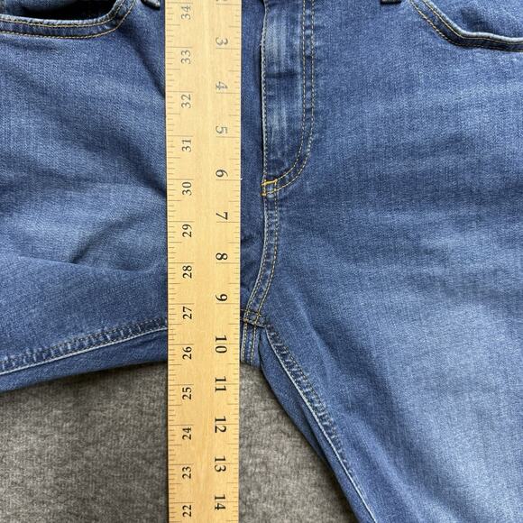 Rag & Bone Cate Mid Rise Ankle Skinny Jeans Women's 29 Blue Stretch Distressed - Picture 8 of 9